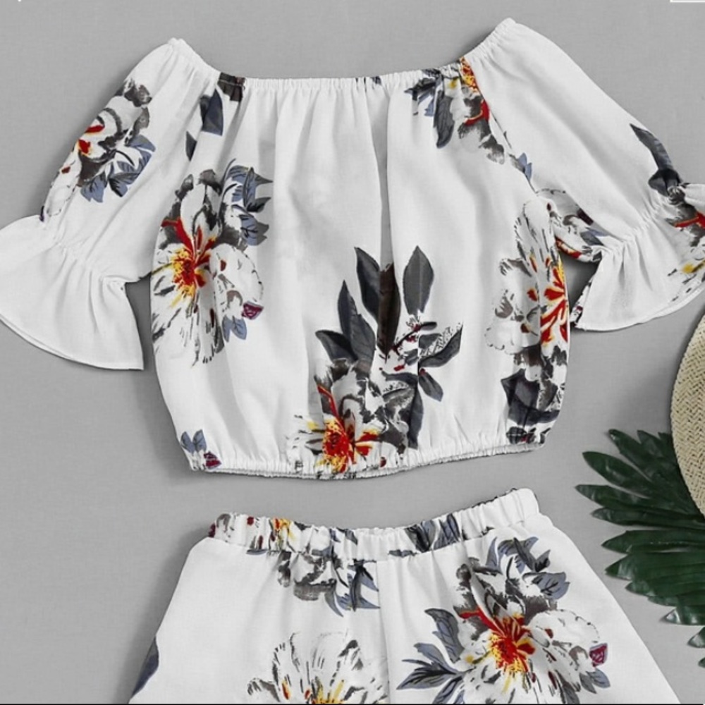 Off The Shoulder Crop Top